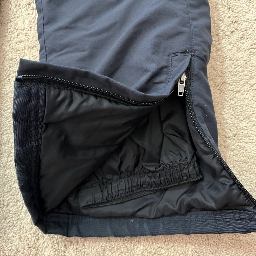 LL Bean Black Snow Buster Snow Pants Unisex Boys Girls Size 10 - Picture 10 of 15